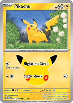 Pokemon TCG : Pikachu (30C 045)