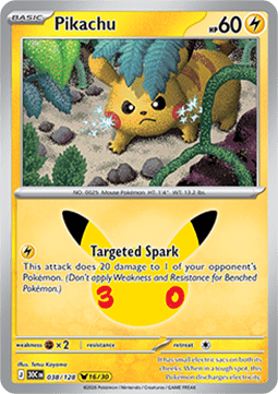 Pokemon TCG : Pikachu (30C 038)