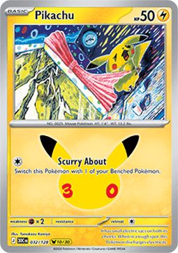 Pokemon TCG : Pikachu (30C 032)