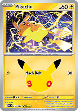 Pokemon TCG : Pikachu (30C 030)