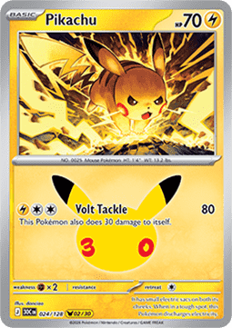 Pokemon TCG : Pikachu (30C 024)