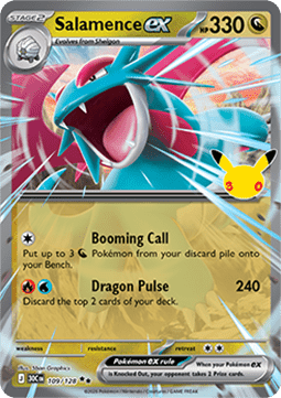 Pokemon TCG : Salamence ex (30C 109)