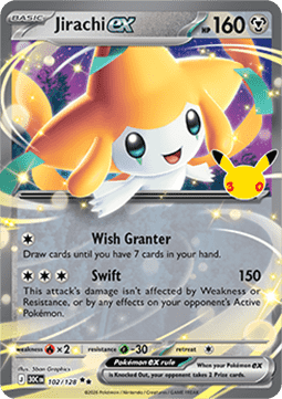 Pokemon TCG : Jirachi ex (30C 102)
