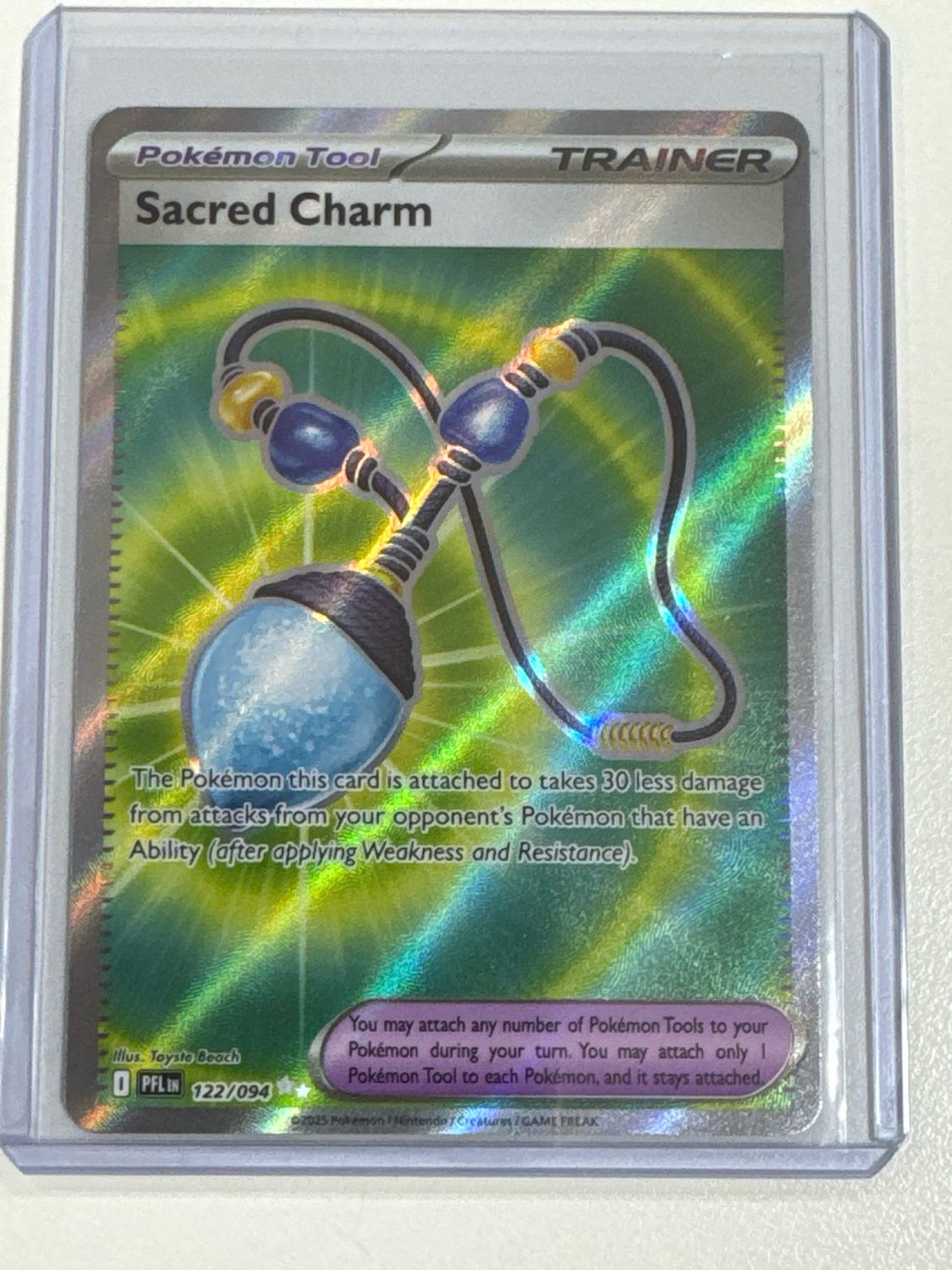 Pokemon TCG : Sacred Charm (PFL 122)