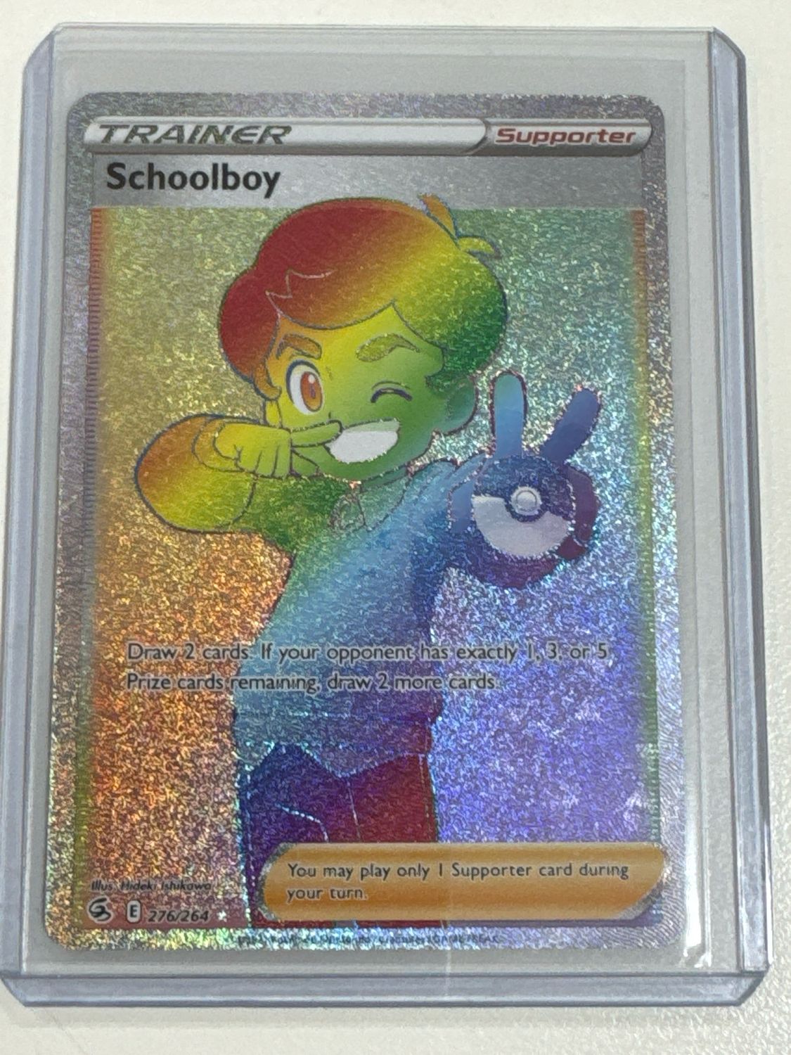 Pokemon TCG : Schoolboy (FST 276)