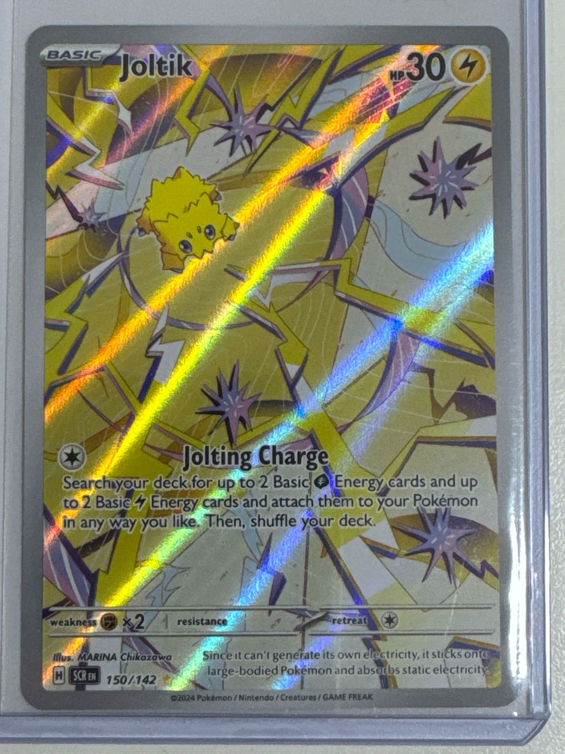 Pokemon TCG : Joltik (SCR 150)
