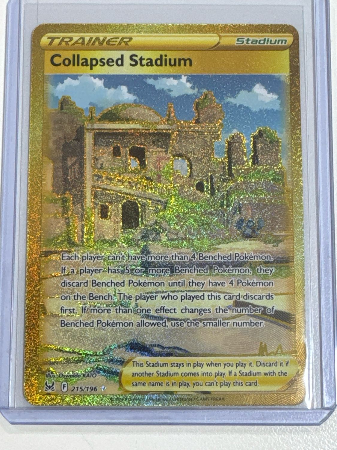Pokemon TCG : Collapsed Stadium (LOR 215)