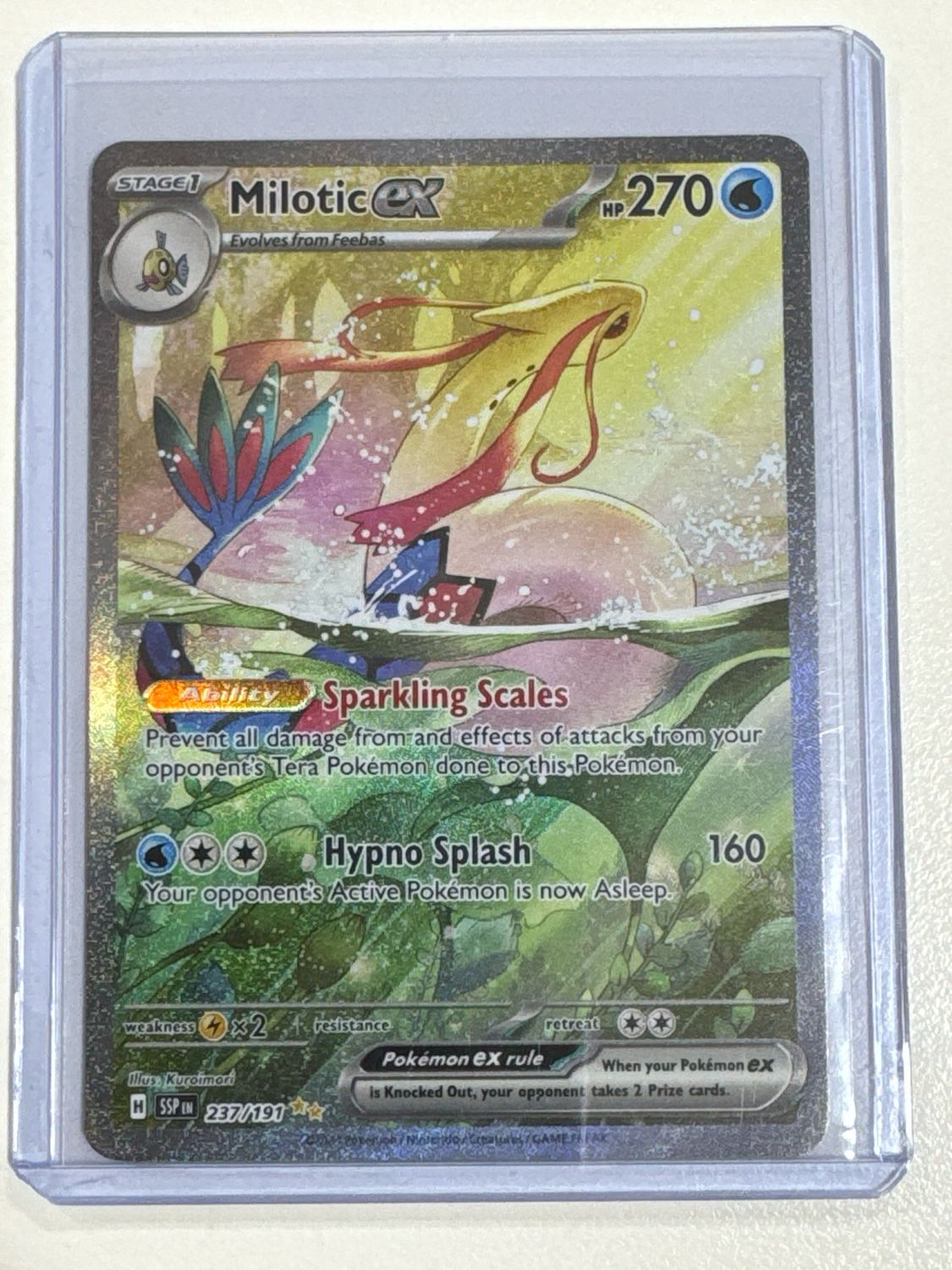 Pokemon TCG : Milotic ex (SSP 237)