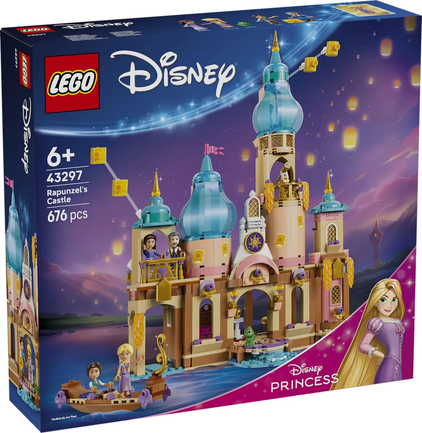 LEGO Disney 43297 Rapunzels kasteel