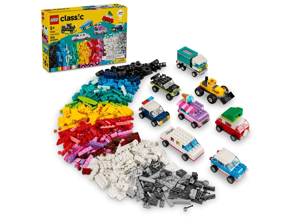 LEGO Classic 11036 Creatieve voertuigen