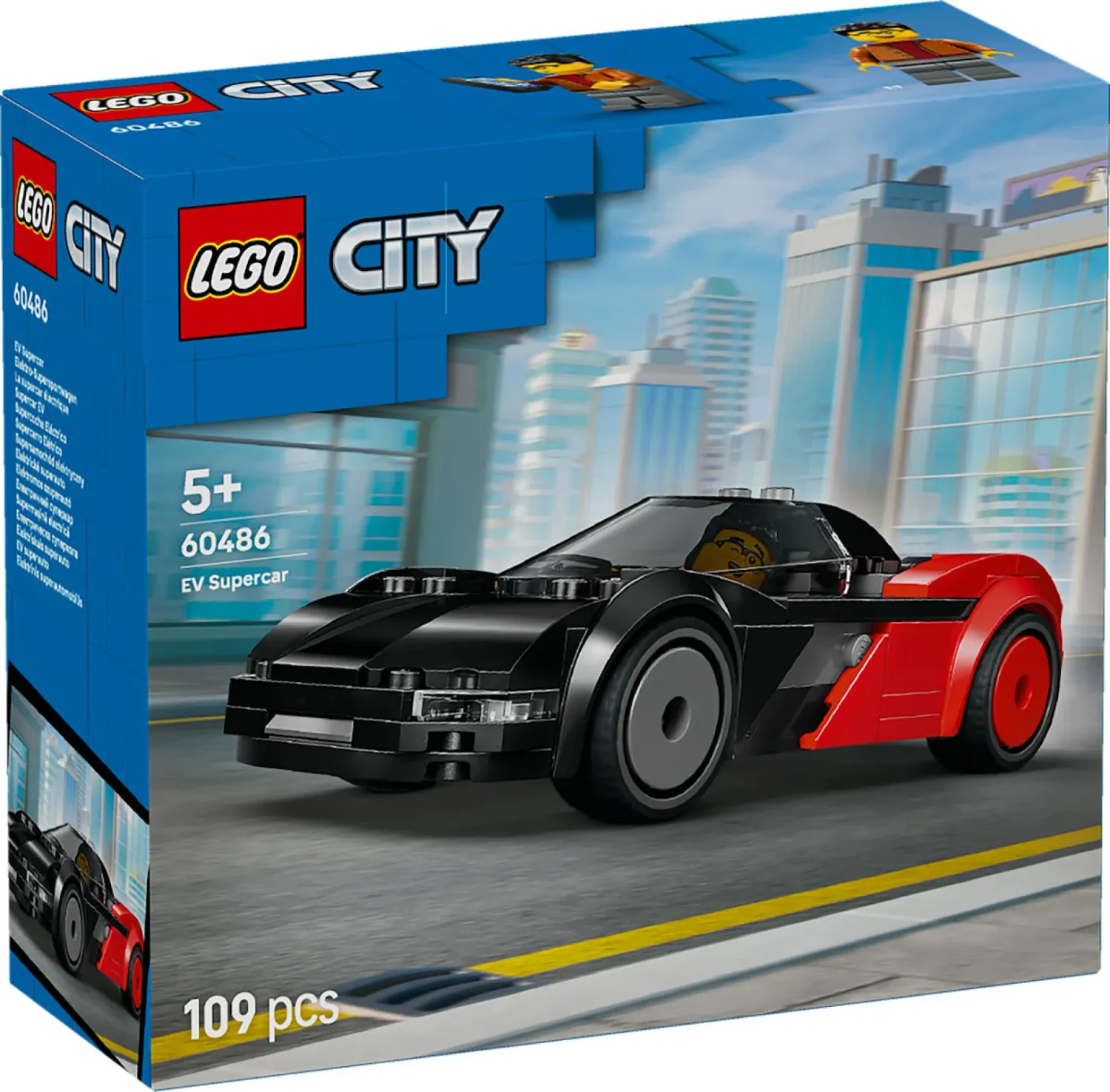 LEGO City 60486 EV Supercar