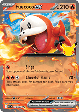 Pokemon TCG : Fuecoco ex (30C 015)