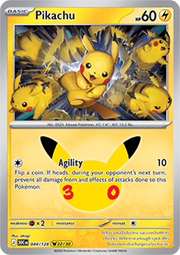 Pokemon TCG : Pikachu (30C 044)