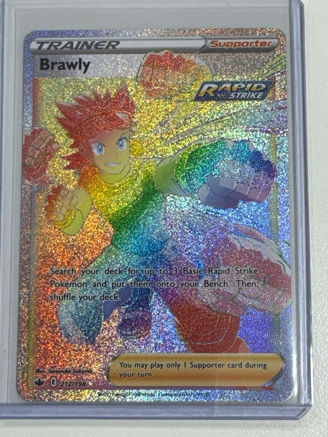 Pokemon TCG : Brawly (CRE 212)