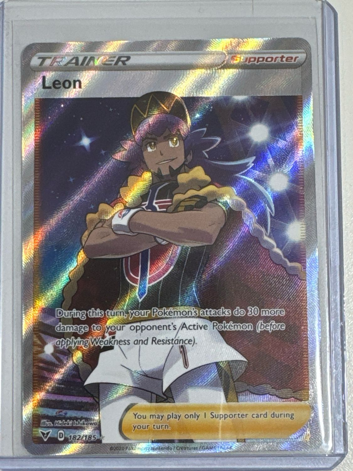 Pokemon TCG : Leon (VIV 182)