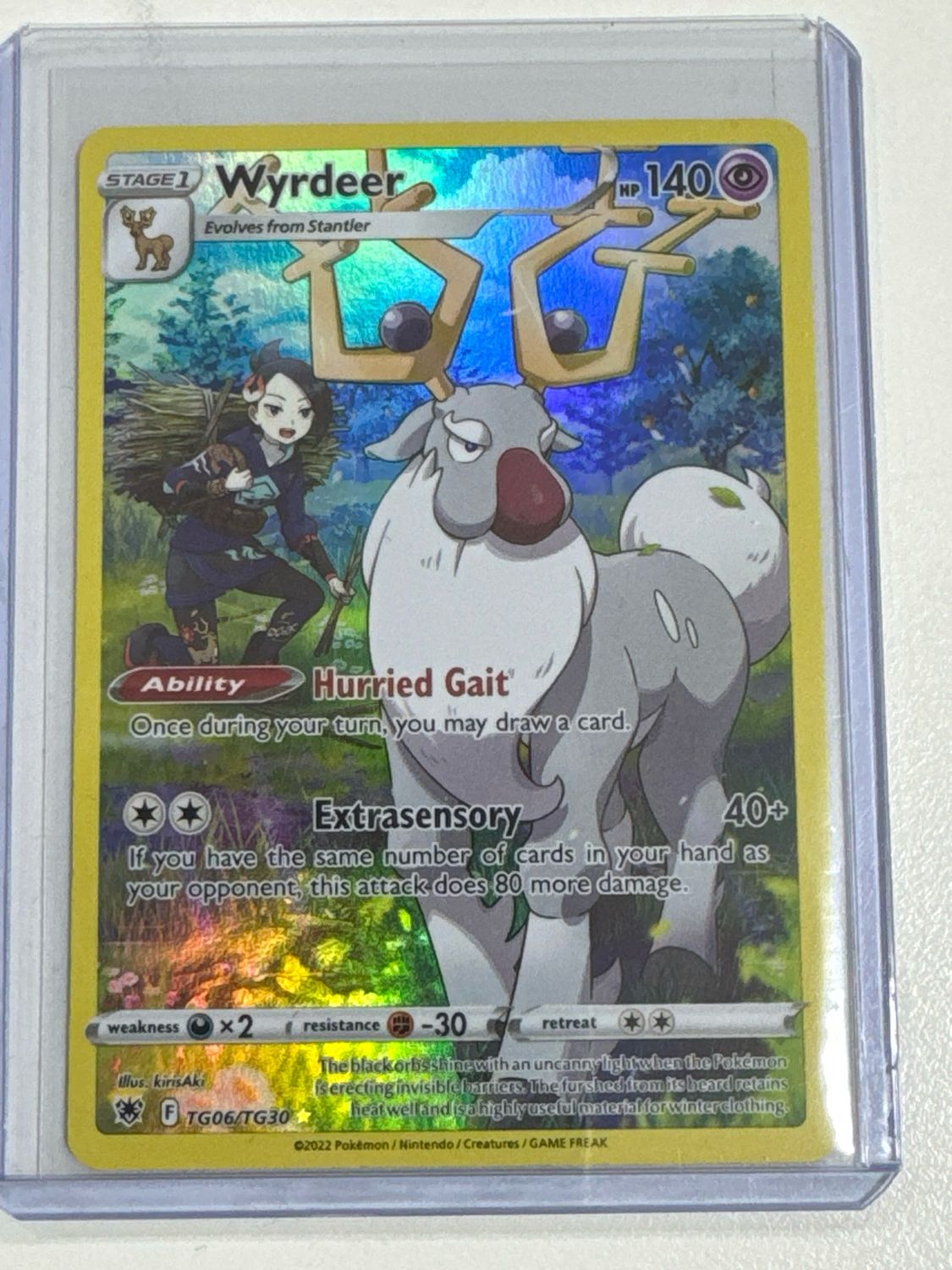 Pokemon TCG : Wyrdeer (ASR TG06)
