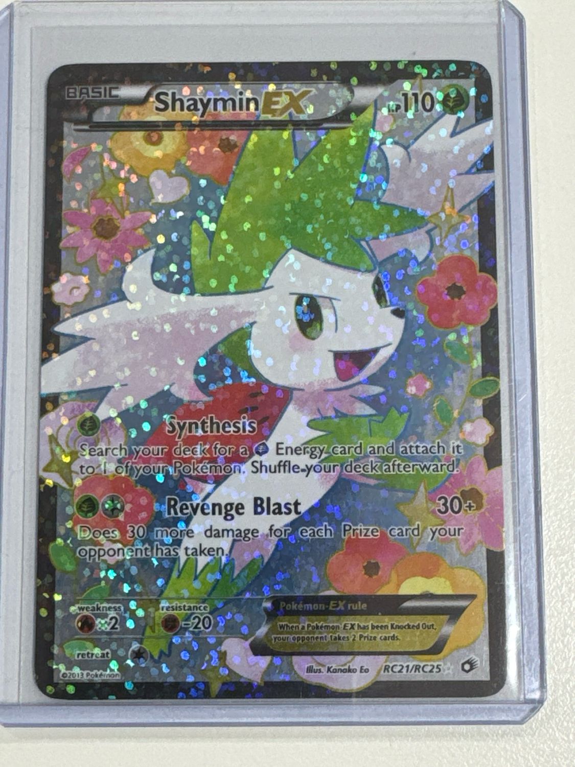Pokemon TCG : Shaymin EX (LTR RC21)