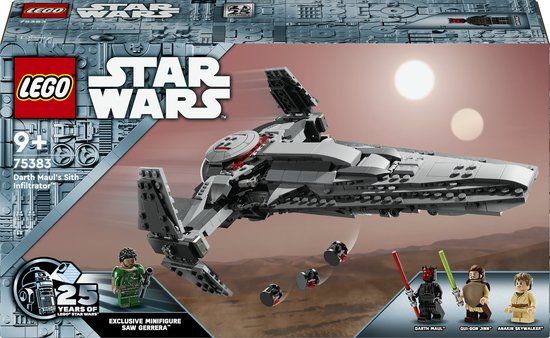 LEGO Star Wars 75383 – Darth Mauls Sith Infiltrator | Retired Set (2024)