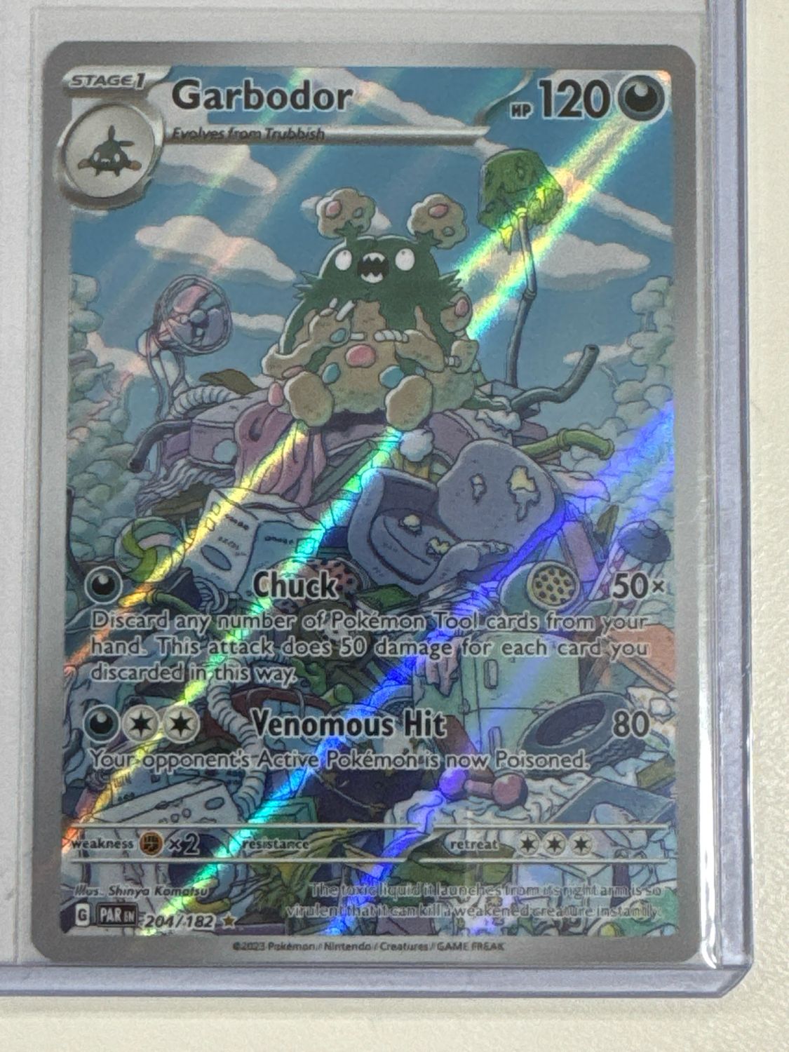 Pokemon TCG : Garbodor (PAR 204)