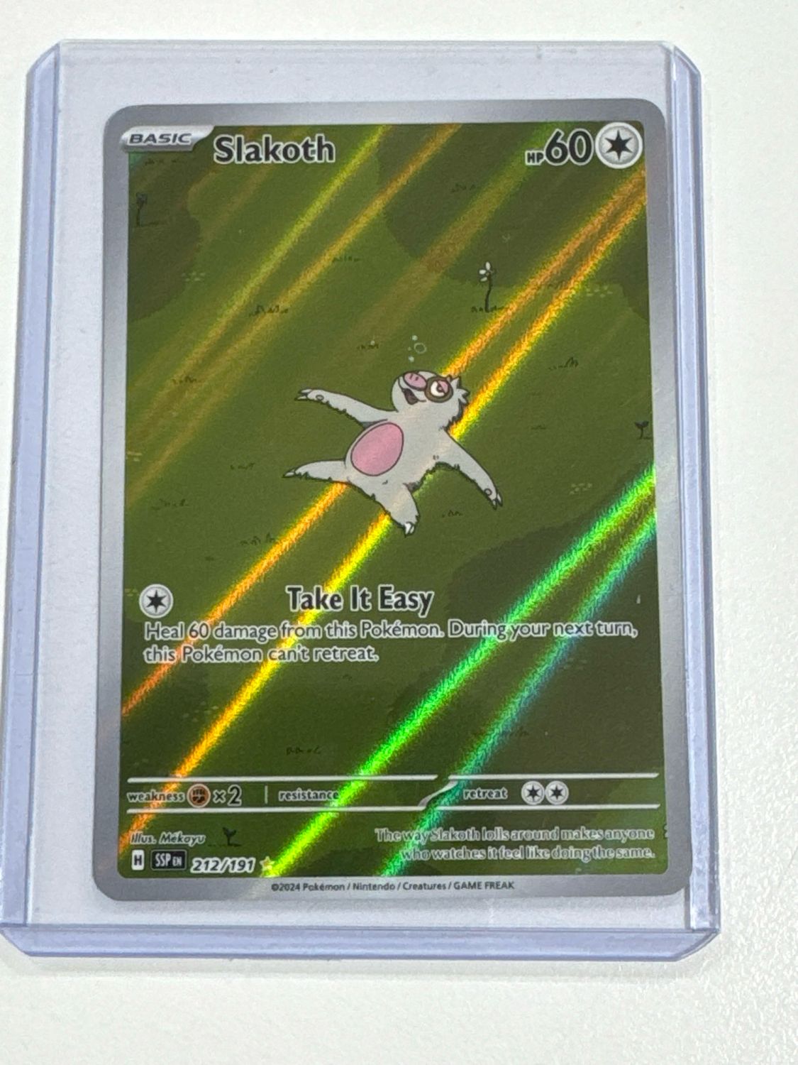 Pokemon TCG : Slakoth (SSP 212)