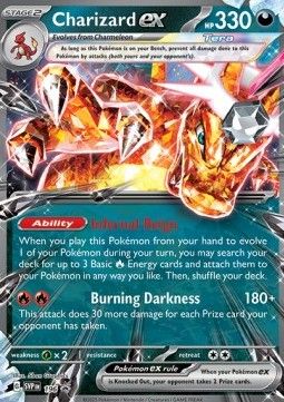 Pokemon TCG : Charizard ex (SVP 196)
