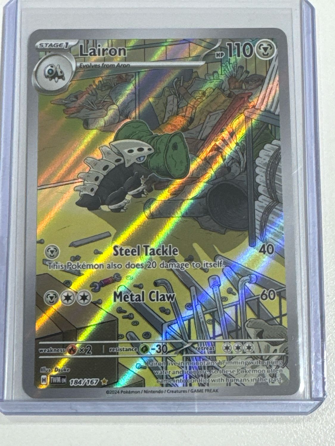 Pokemon TCG : Lairon (TWM 184)
