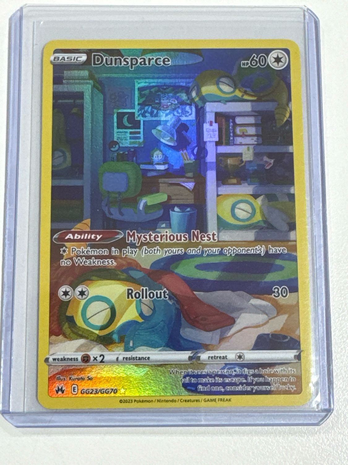 Pokemon TCG : Dunsparce (CRZ GG23)