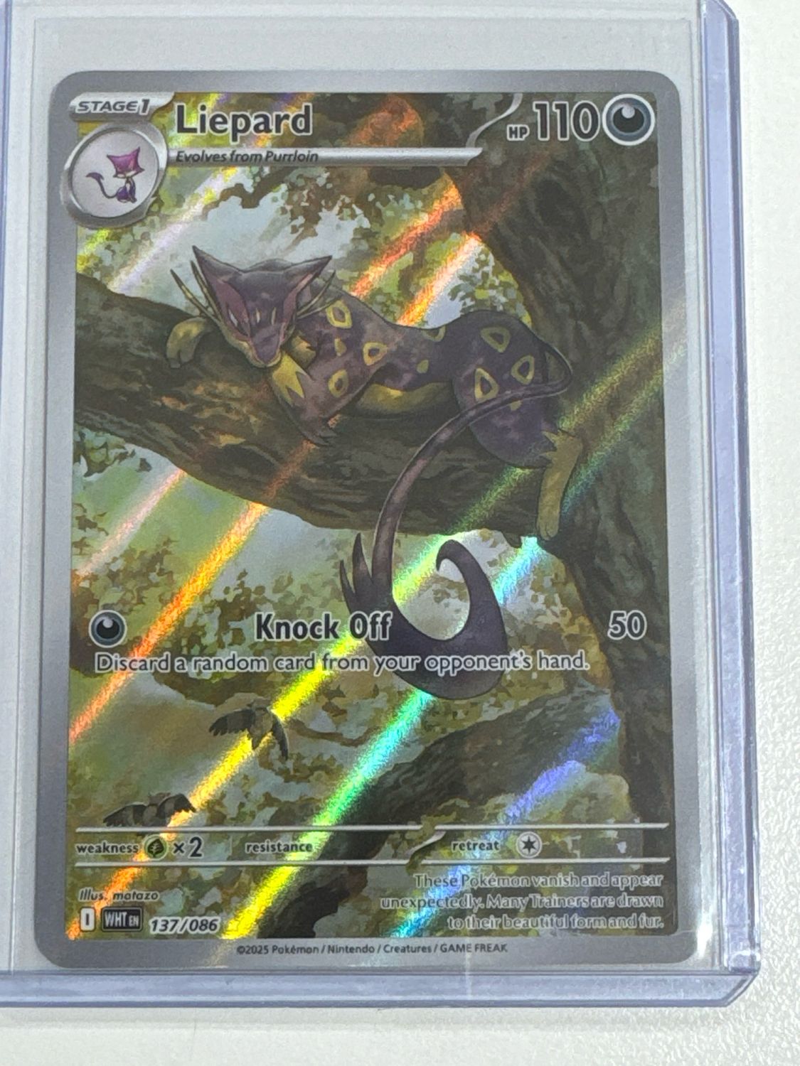 Pokemon TCG : Liepard (WHT 137)