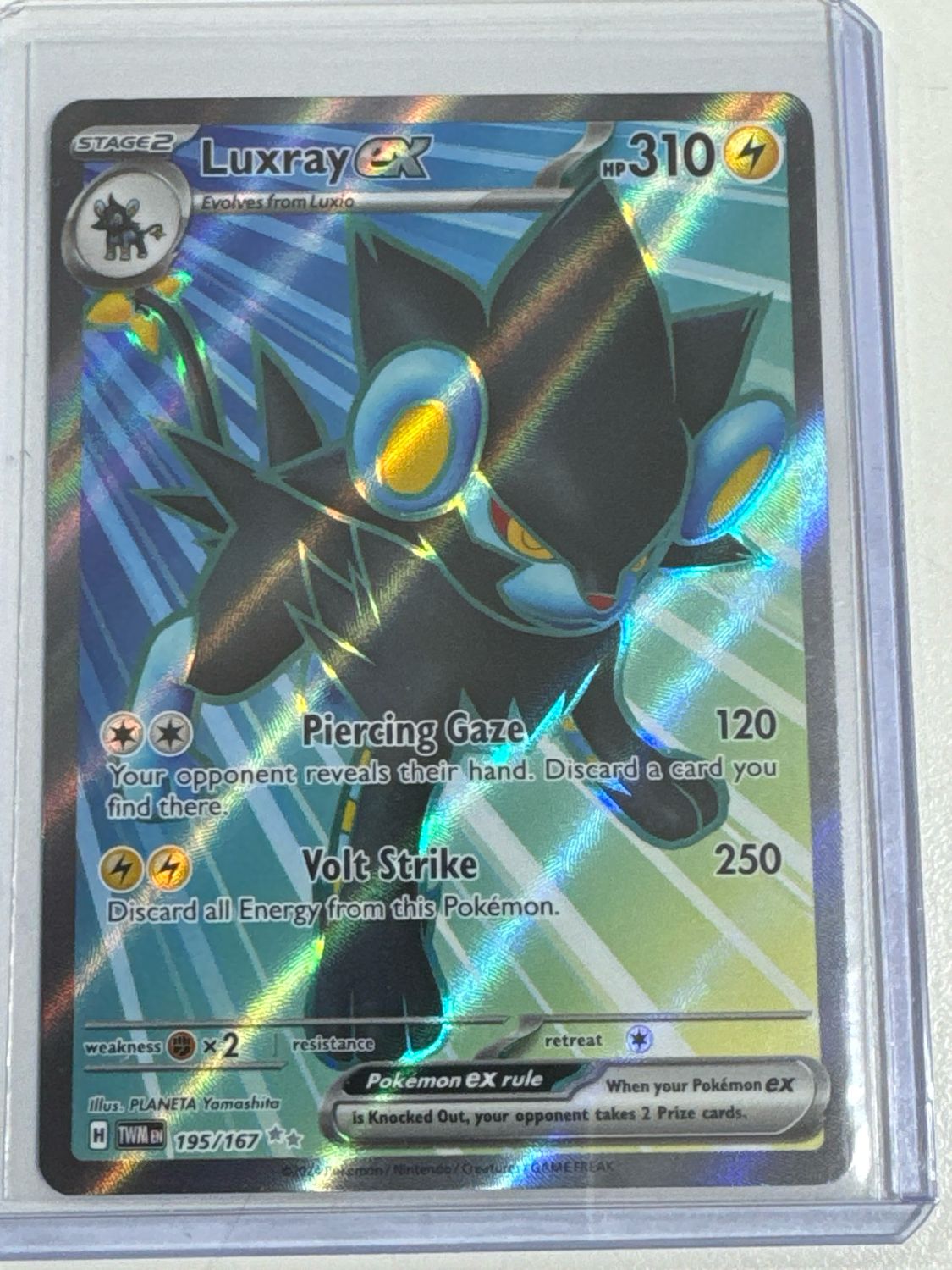 Pokemon TCG : Luxray ex (TWM 195)
