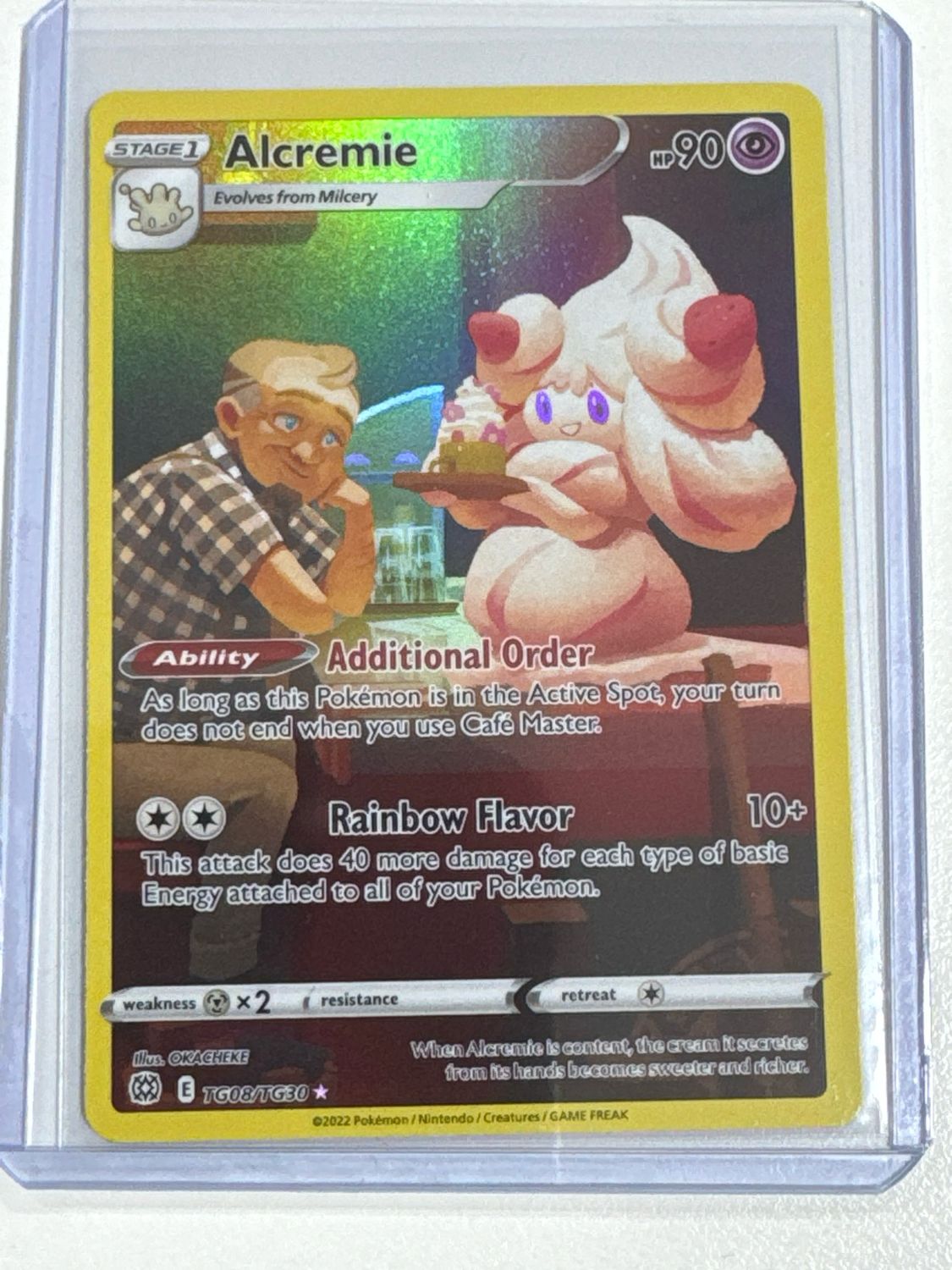 Pokemon TCG : Alcremie (BRS TG08)