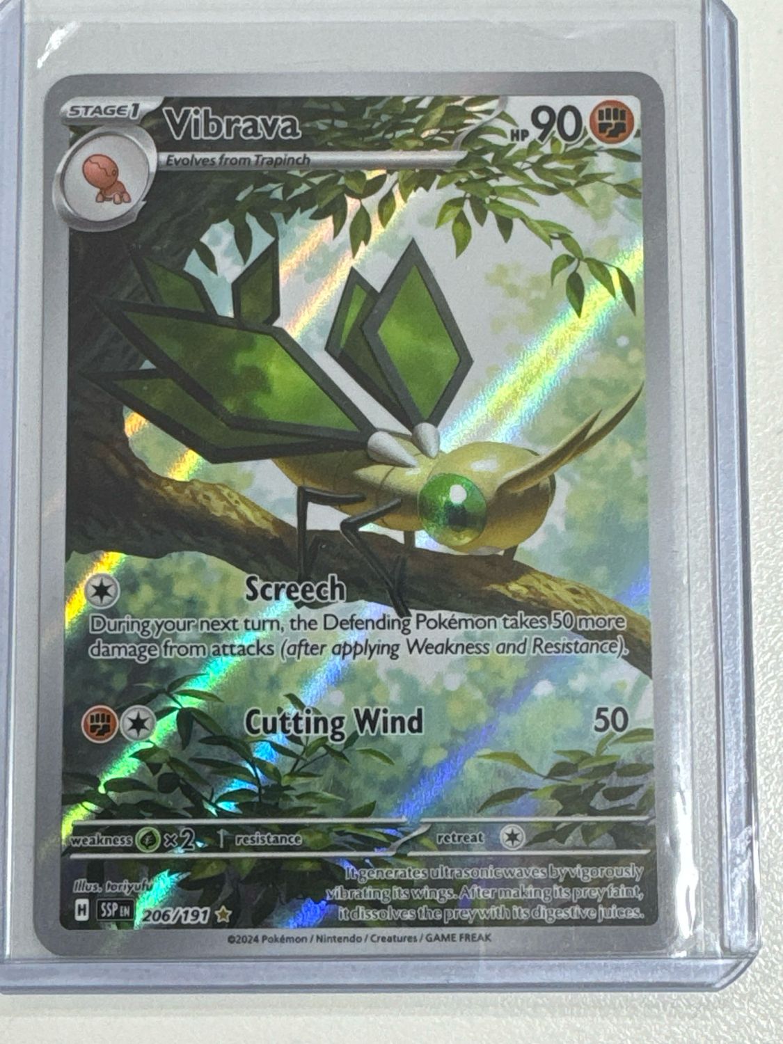 Pokemon TCG : Vibrava (SSP 206)