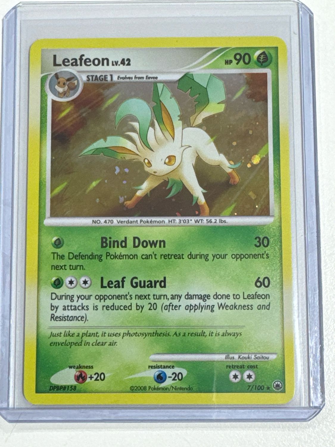 Pokemon TCG : Leafeon Lv.42 (MD 7)