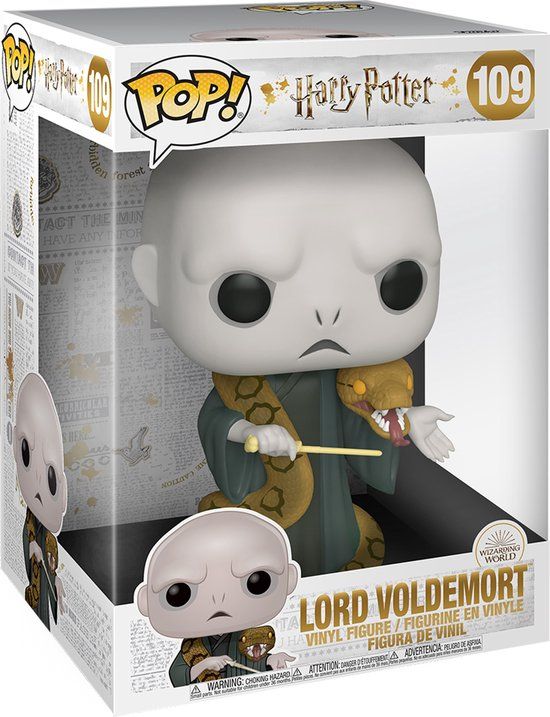 HARRY POTTER - POP JUMBO 10" N° 109 - Voldemort w/Nagini