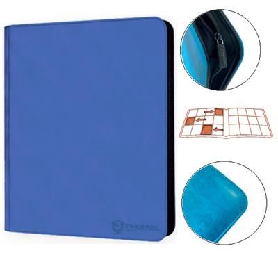 Toploader - Luxe - ZIP 9-pockets Blue (360 cards)