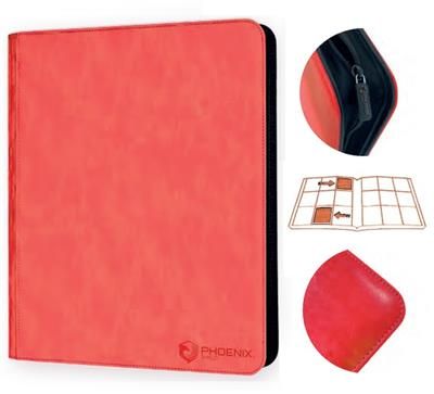 Toploader - Luxe - ZIP 9-pockets Red (360 cards)