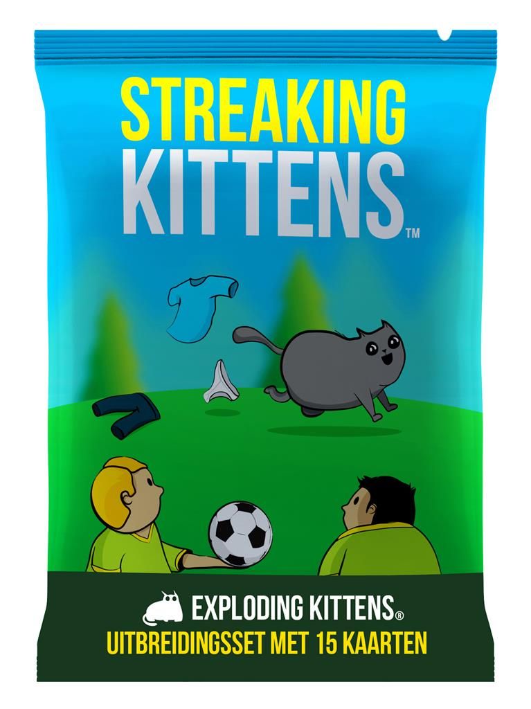 Exploding Kittens - Uitbr. Streaking Kittens