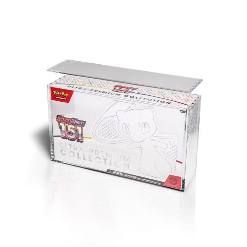 TAB/ Premium acryl/Pokémon 151 Ultra Premium Collection Case / Mega Charizard X / 30th Anniversary