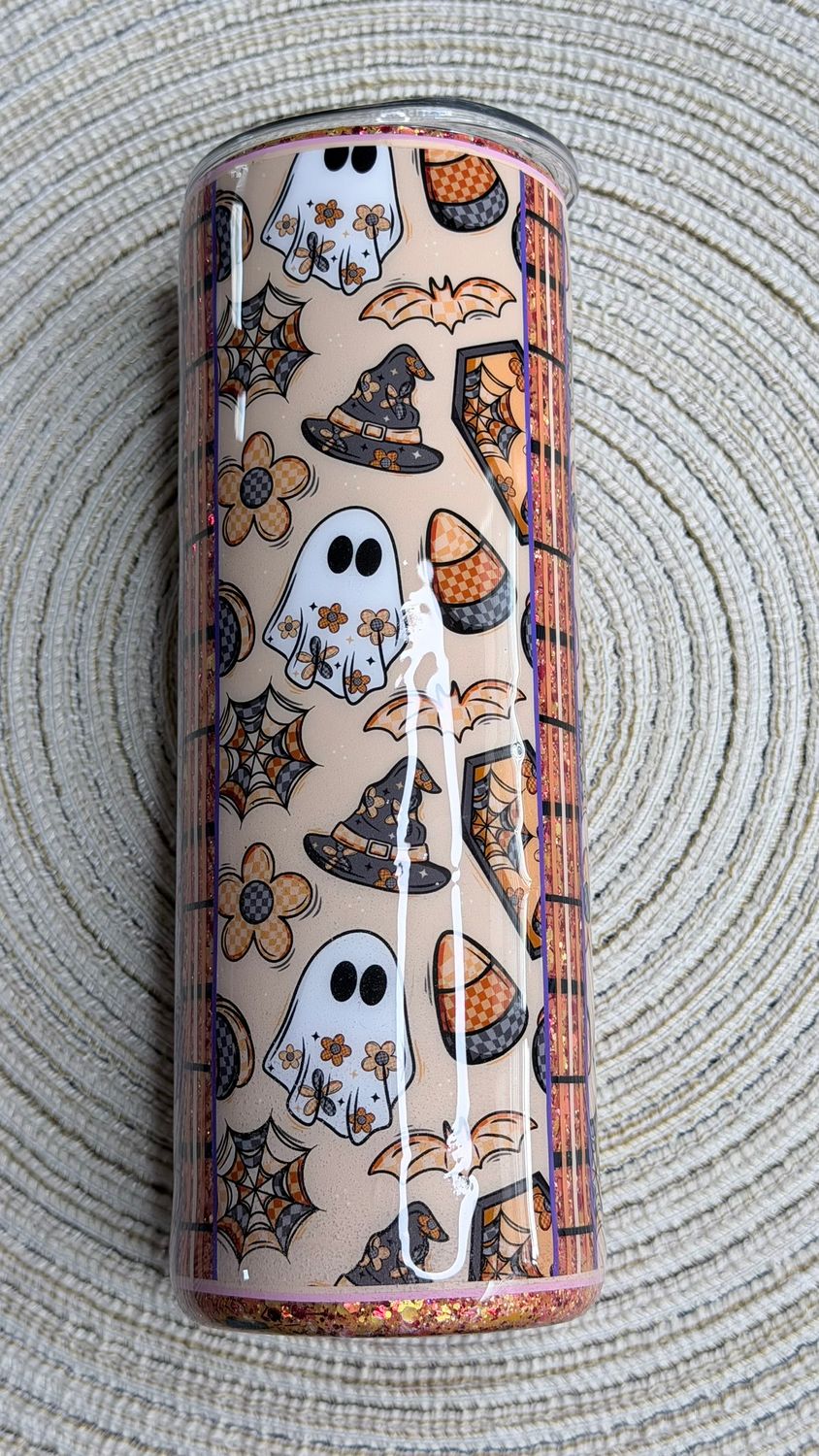 Festive Halloween Ghosties Tumbler