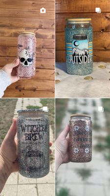Snowglobe Tumblers