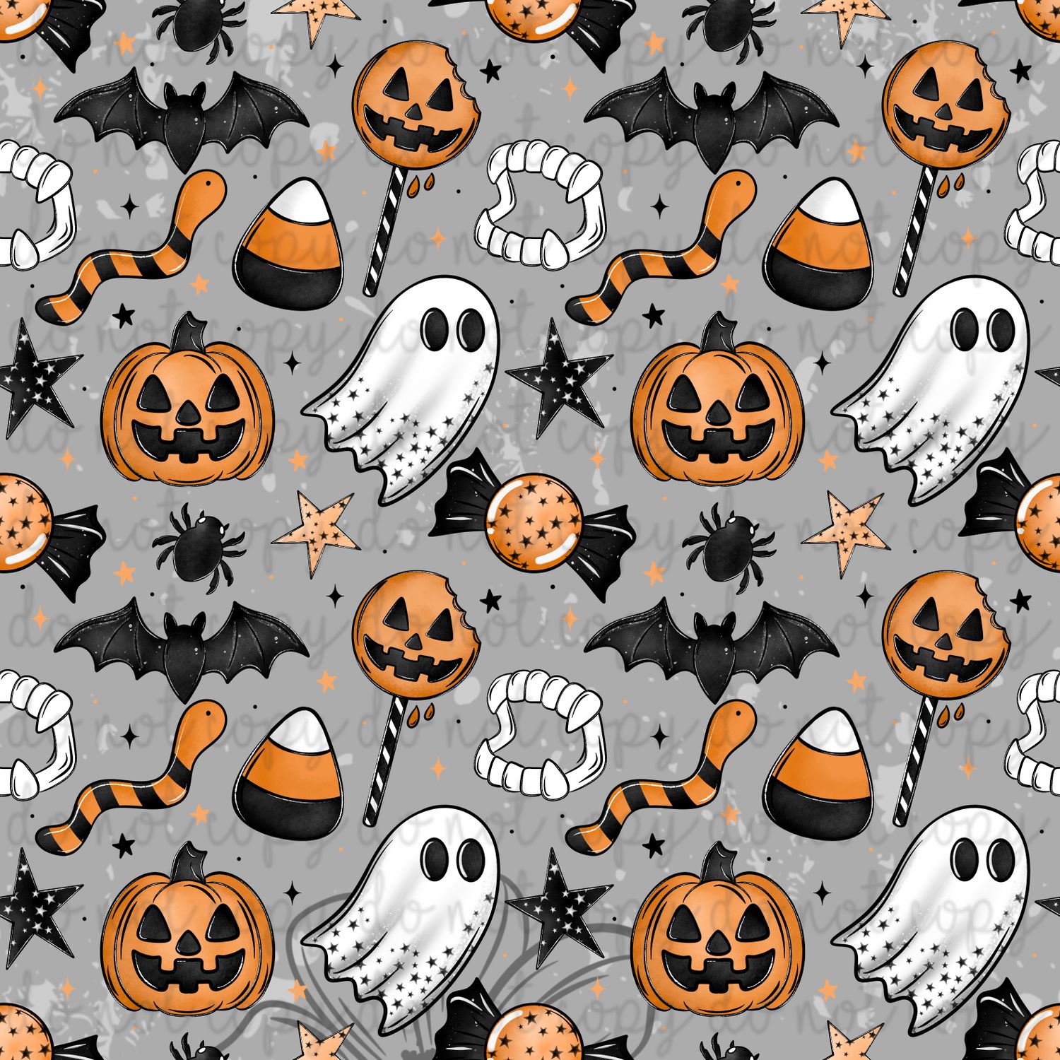 Halloween Elements Seamless