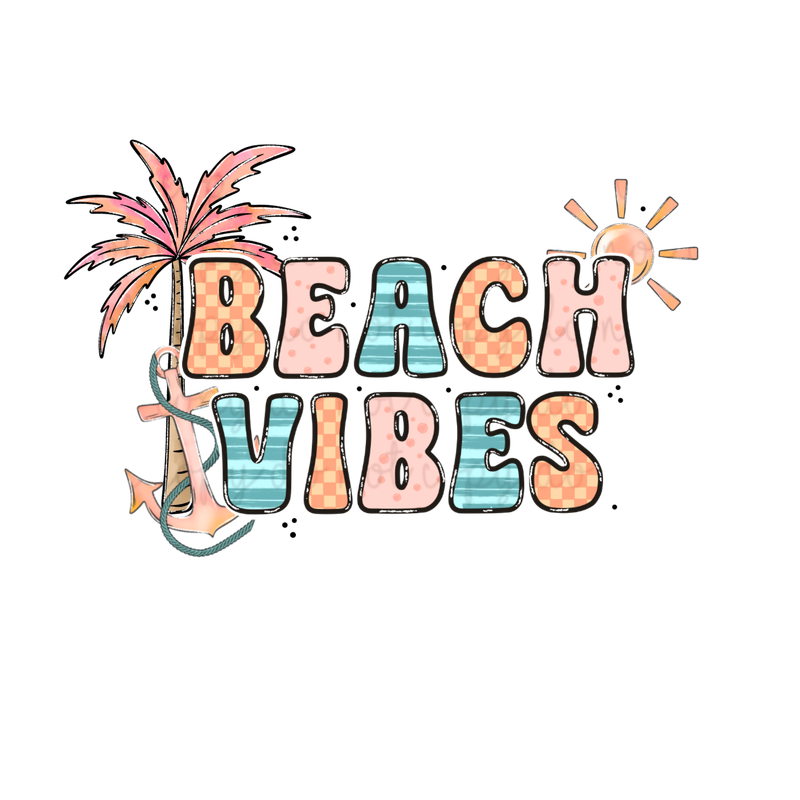 Beach Vibes PNG