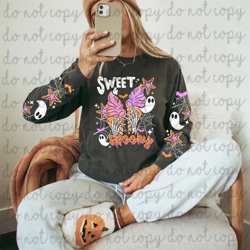 Sweet Spooky T Shirt (no sleeve design)