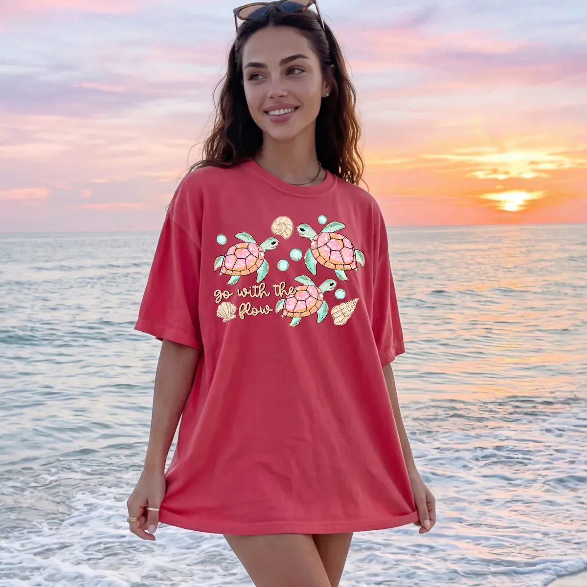 Go With The Flow T Shirt