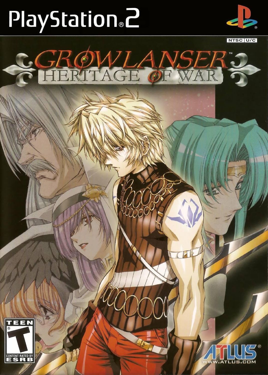 Growlanser Heritage of War for PS2
