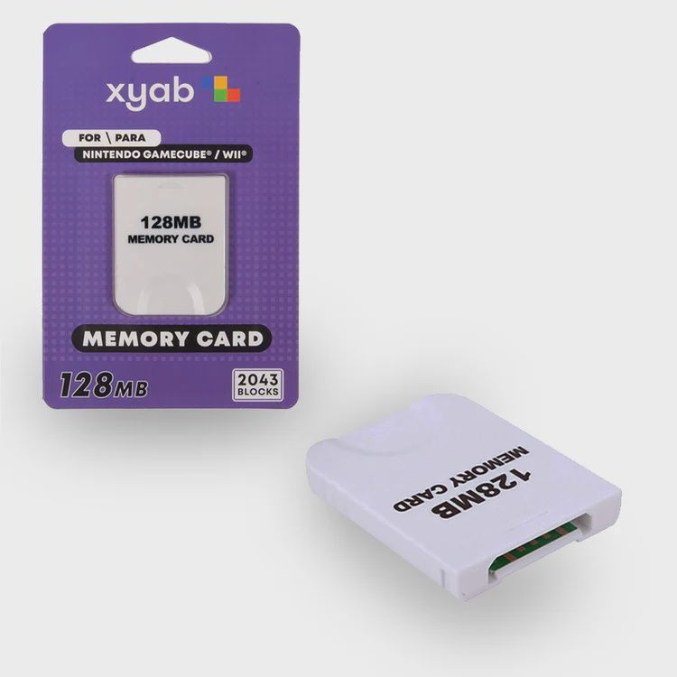 3rd Party Memory Card for GameCube, Condition: 128MB 2043 Blocks