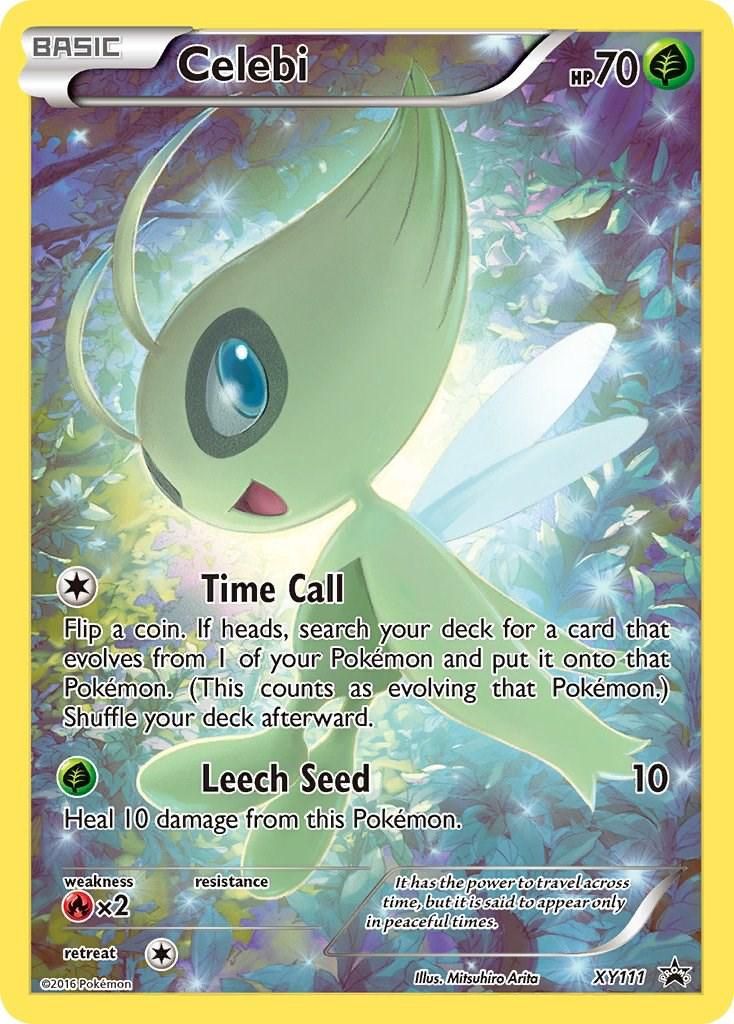 Celebi Full Art Holo Promo XY111