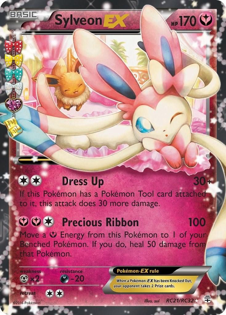 Sylveon EX Holo Generations RC21/RC32