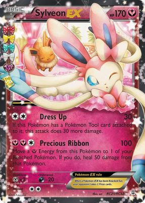 Sylveon EX Holo Generations RC21/RC32