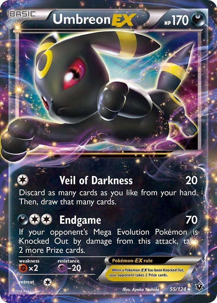 Umbreon EX Holo Fates Collide 55/124