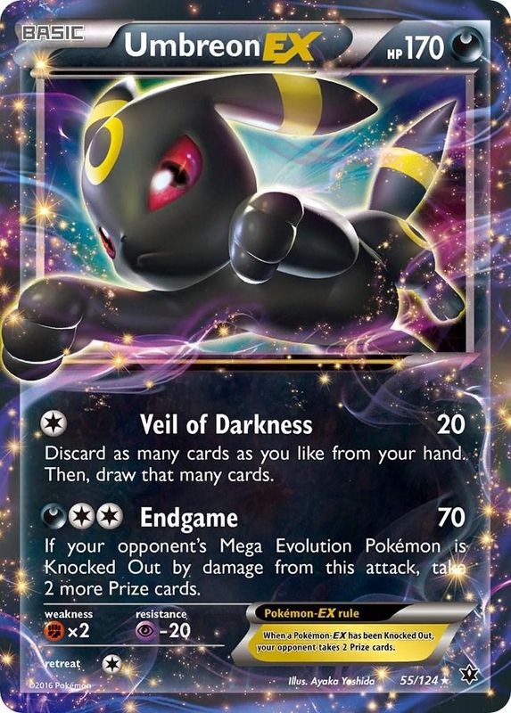 Umbreon EX Holo Fates Collide 55/124